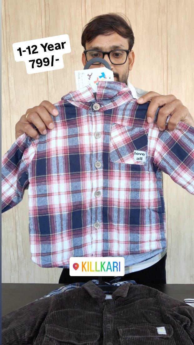 ✨ Stylish & Cozy Winter Shakets for Kids! ✨

🧒 Age Group: 1 to 12 years
🧥 Product: Winter Wear Shakets (Shirt + Jacket Combo)
🎨 Colors: Trendy shades and patterns
💎 Fabric: Premium warm and soft material, perfect for winters
💰 Price: Starting at ₹799/-

🔥 Why Choose Shakets?
✔️ Combines the style of a shirt with the warmth of a jacket
✔️ Lightweight yet perfect for chilly days
✔️ Durable and trendy for all occasions

How to Order:
📸 Take a screenshot and share it on WhatsApp: 9992726987 📦
Prepaid Orders Only ✅
Cash on Delivery Unavailable ❌

📍 Shop Address:
51 R 1st Floor, Opp
Prem Bhog Restaurant, Near Gandhi Chowk, Model Town, Rewari (HR)

For location details, drop us a message on