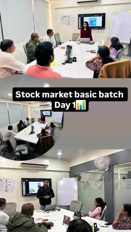 Stock market basic batch 📊