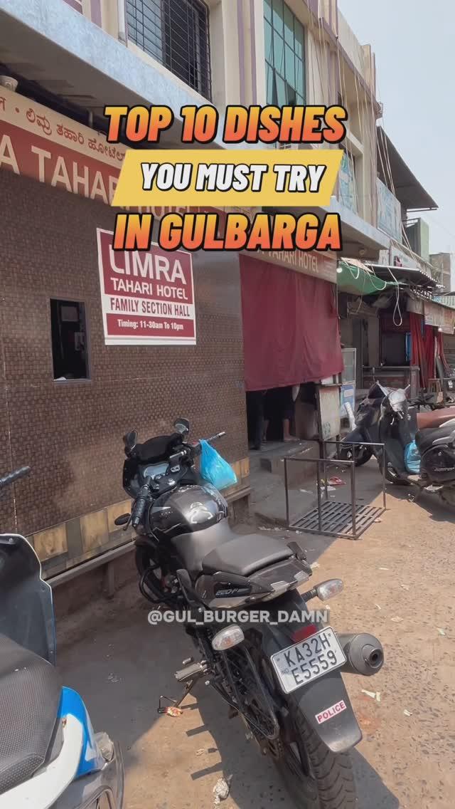 Comment down your preferences/ suggestions! Also follow me for more such videos🫶🏻

(Top 10 dishes you must try in gulbarga / Kalaburagi) 

[ Gulbarga Gulburger Kalaburagi Nammakalaburagi mamapuri taharii restuarant street food food blogging blogger karnataka hyderabad biryani story telling ]