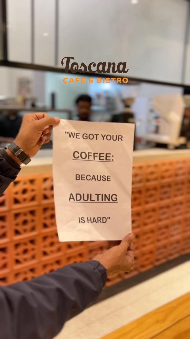 We Got your Coffee Because adulting is Hard

 🌟 **Experience the Ultimate Vibes at toscanacafe_wardha!** ☕️✨

Indulge in the finest hot coffees, frappes, and iced drinks, all served in a cozy ambiance perfect for friends, family, and good times!

🎉 **Book Your Banquet Today!** 
Our spacious **1000 sq
ft
banquet hall** is ideal for hosting parties, birthdays, kitty parties, anniversaries, small events, and even seminars
Call Now:** 7387392932 / 8263961829 
🏛️ **Location:** Plot No
39, Opposite Priyanka Apartment, Near Sawangi Hospital Old Parking, Sawangi Meghe, Wardha 442001

👋 Come join us for great vibes, delicious treats, and unforgettable moments
Whether it’s a casual hangout or a special event, we’ve got you covered!

🔗 Follow us for exciting updates! - toscanacafe_wardha