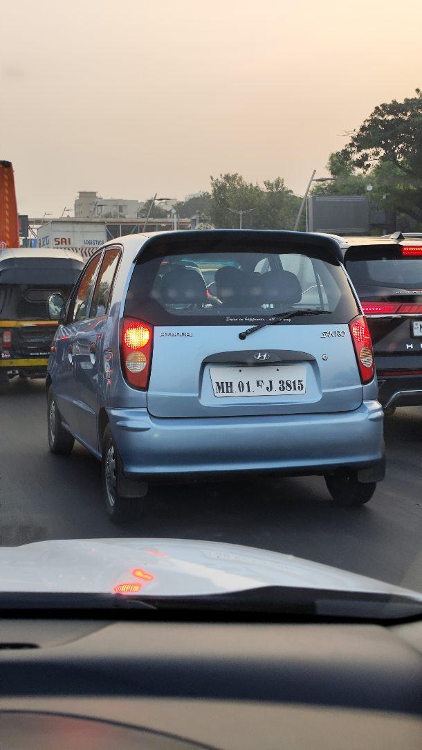 What a fantastically restored Santro! 

Car looked re registered so I am guessing it has been travelling to multiple states all over the years
I always appreciate a loved car
Share your Hyundai Santro memories!