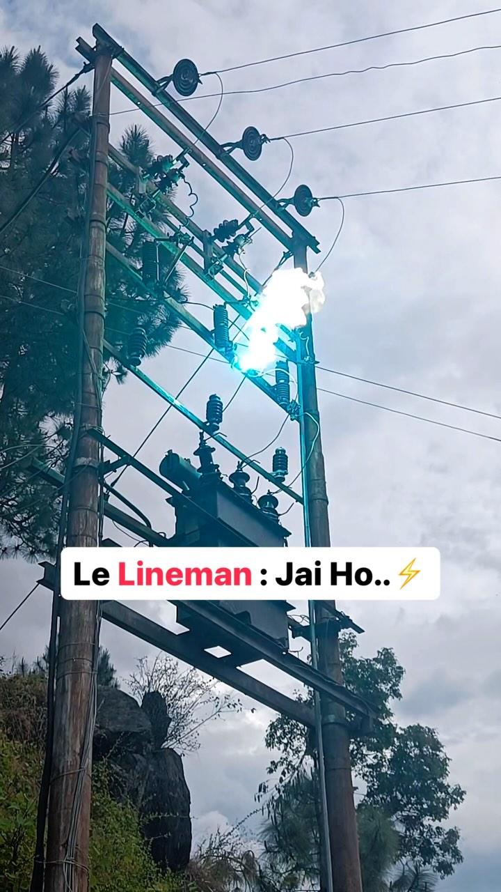 Le lineman : Jai Ho😅🔥⚡️ nxveen__18