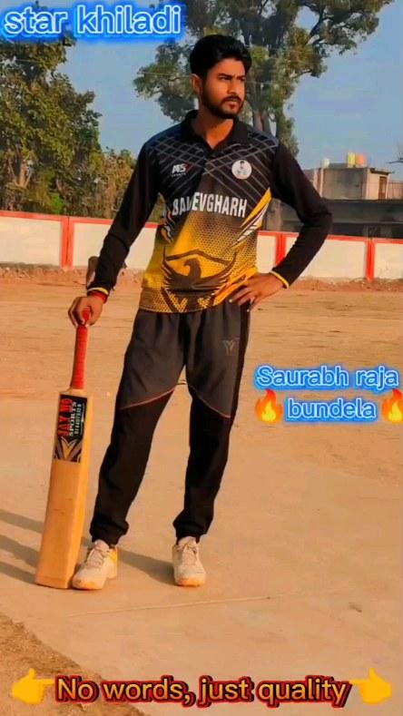 🇮🇳 JAY HO SPORTS 🇮🇳 con.9144972579
👉Saurabh raja bhundela baldevgarh congratulations apke ane wale match ke liy
जय हो स्पोर्ट्स फैमिली मेंबर सौरभ राजा बुंदेला ।
👉 आप भी आज ही ऑर्डर करे मास्टर एडिशन "क्रिकेट बेट" ओर "sublimation t-shirts" order now
बाते नहीं ,सिर्फ क्वालिटी 👈 
 🙏 जय हिंद जय भारत 🙏