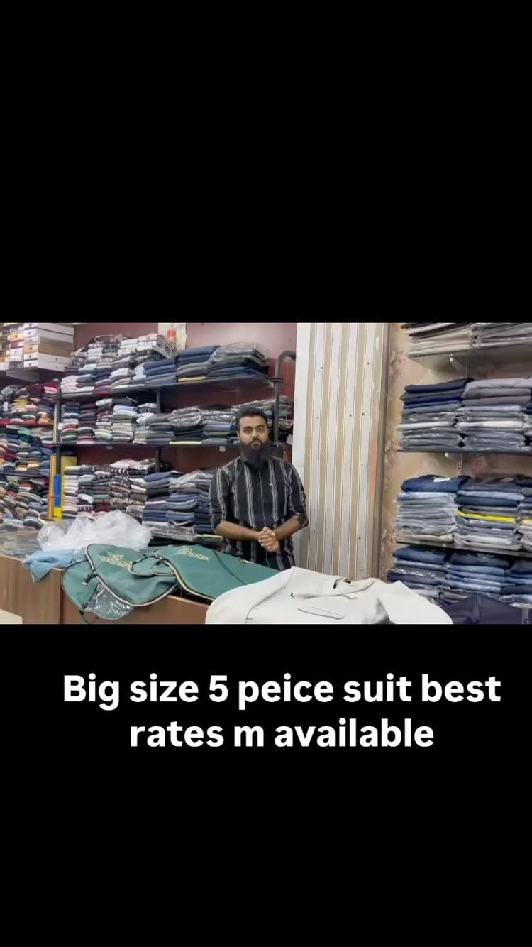 Big size  suit and jodhpuri available