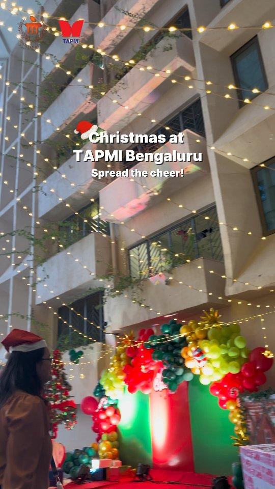 Festive fever has hit the shores of TAPMI, as the students gathered to celebrate Christmas and the new year! 🎄✨

The campus was lit up with the joyous gleam and festive spirit of the students, as the arrival of the festive season was celebrated with great zest!

VC: _aarnav1_1
Editor: shaivi.dave