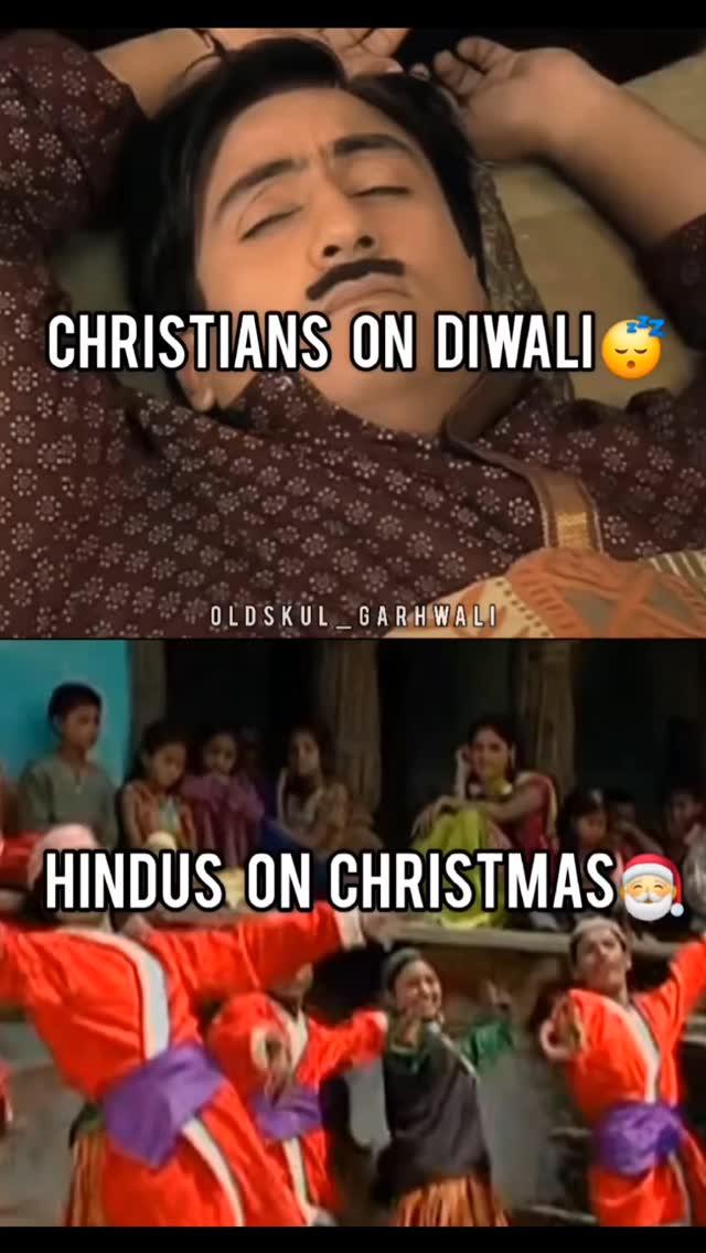 Even Garhwalis🎄🎅😂