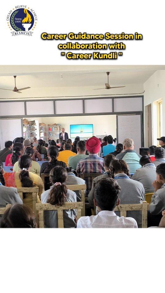 Empowering the future generation! 🌟
RLSMC INTERNATIONAL SCHOOL organized a career guidance session in collaboration with Career Kundli
A big thanks to our inspiring speaker, Mr
Mani Shankar Sir, for an engaging and uplifting session with our class 10th and 12th students along with their parents! 🌟
So happy to see such enthusiastic and interactive session filled with insights and interest of both patents and students
Here's to success, focus, and achieving goals! 🚀

#explorepage #fypシ❤️💞❤️ #instagramreels❤️ #reelkarofeelkaro #careeradvice #workshop #careerworkshop #parentsstudents #rlsmcis #basti #virałreels #success 

| fyp, foryoupage, reach audience, viral reel, trending reel, career guidance session, career counsellors, students parents workshop, school workshop |