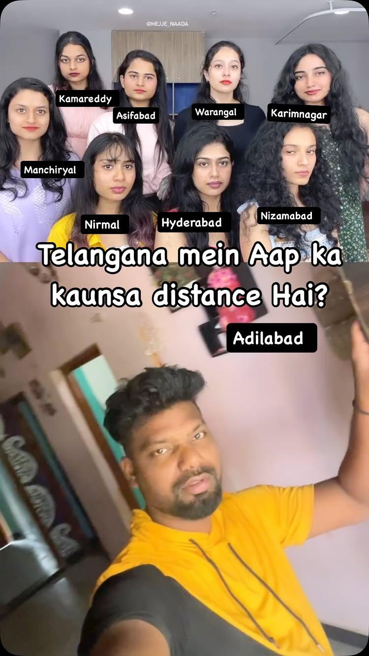 Telangana mein Aap ka kaunsa district Hai comments Kare?