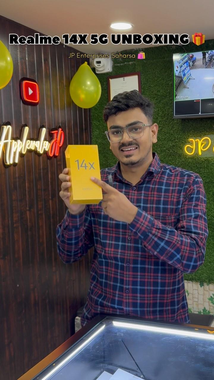 Unboxing Realme 14X 5G ❤️ applewalajpofficial ✅

jpenterprisessaharsa 📞 9122291700