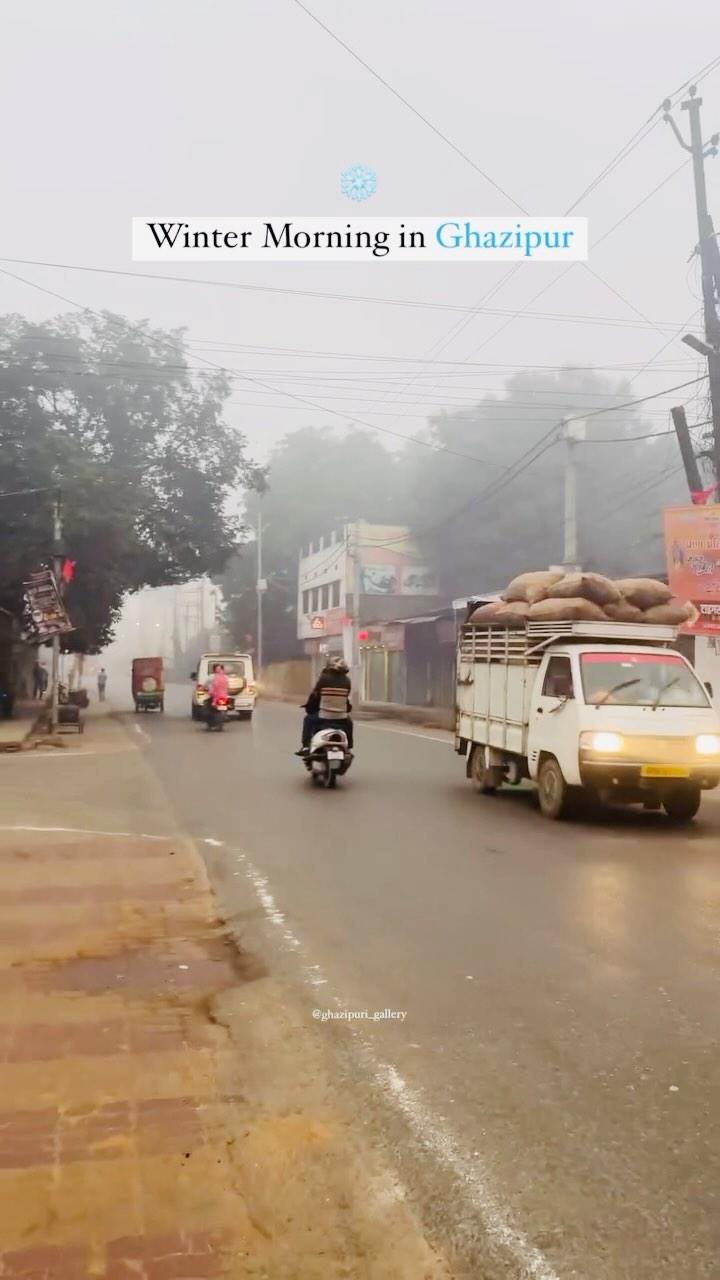 Winter Morning in Ghazipur ❄️ 
Follow ghazipuri_gallery for more Ghazipur’s videos