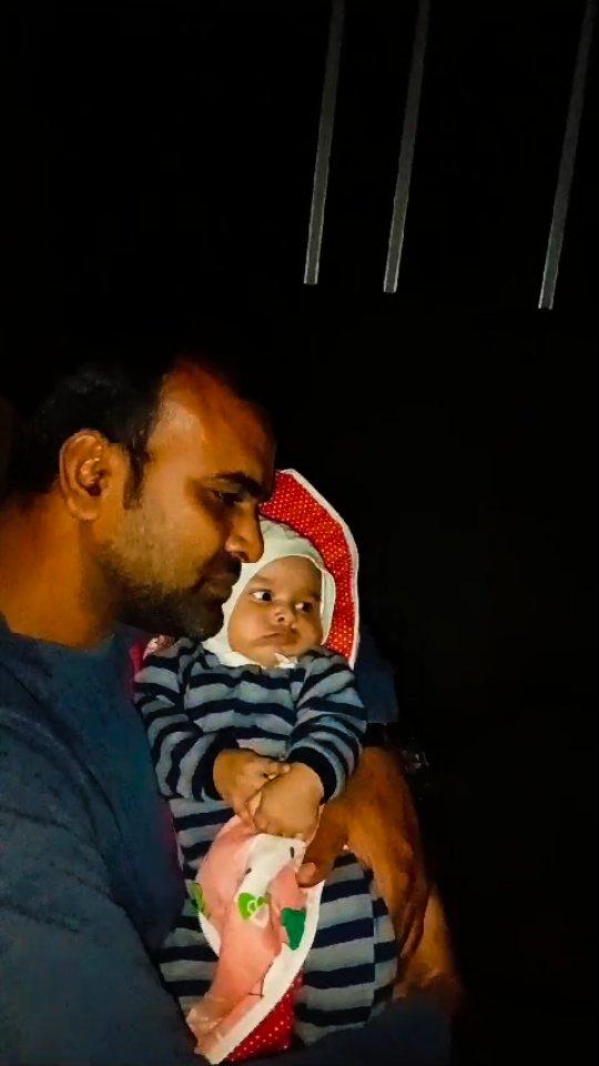 Shreetej is watching his 1st movie in theatre