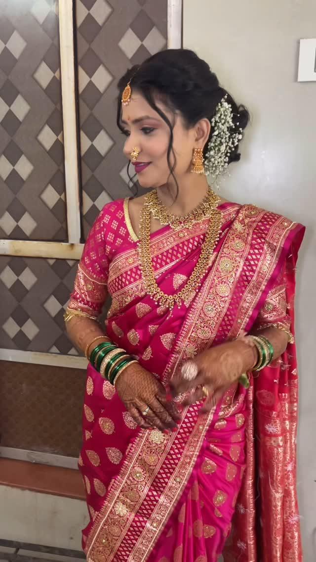 Wedding bride😍

Mua:  punamkhaparkar7 
Bride: _.rutuja04