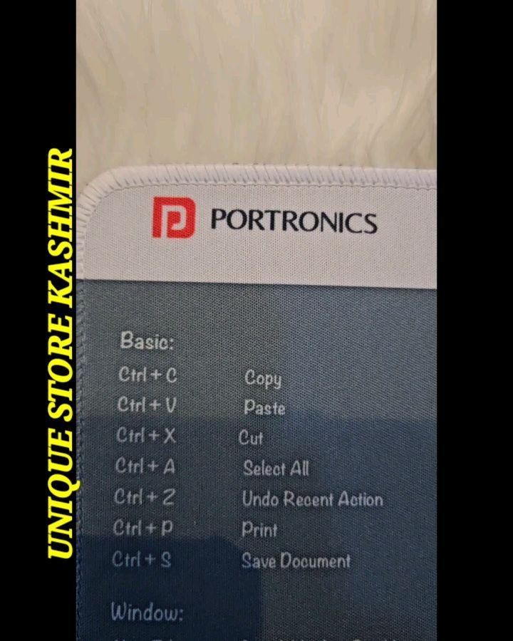 PORTRONICS ANTISKID MOUSEPAD WITH SHORTCUT KEYS
RS 199 ONLY 
TOP QUALITY 
DIRECT MESSAGE FOR ORDER 
#onlicrockerynekashmirstore #onlinesrinagar #online #captivatingkashmironlinestore #onlinekashmir #kitchenware #kashmirshopping #kashmirtoday #kashmirlife #kulgam #kashmiri #kashmironline  #kupwara #kashmir  #kashmircrown #sopore #shoppingkashmir #shopian #srinagar #UNIQUESTOREKASHMIR #ganderbal #greaterkashmir #bandipora #budgam #baramulla #kashmir #toys #