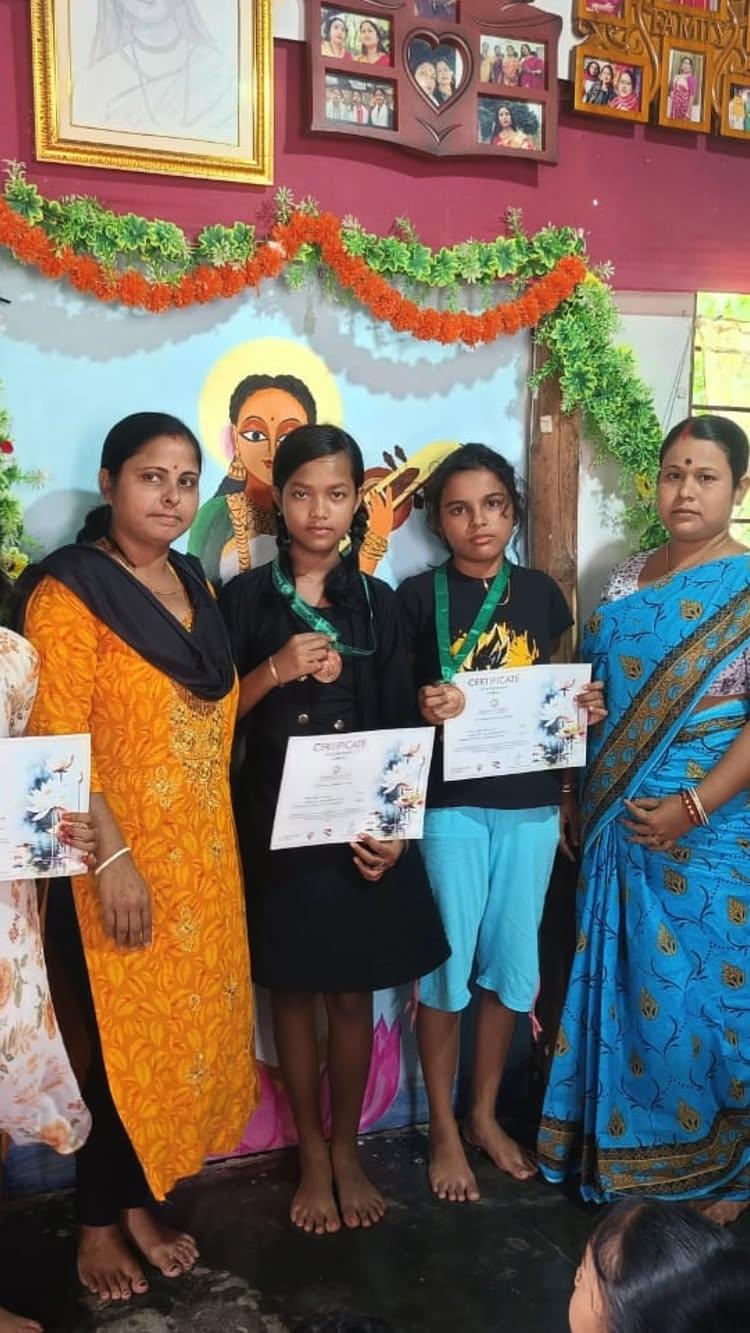 Witness the unfolding symphony of joy as students gracefully embrace their awards in the glorious Prize Distribution Ceremony! 🌟🏆 Every tender gesture, radiant smile and echo of applause paints a captivating portrait of triumph and achievement, reflecting the dedication and brilliance embodied within each student
Each award is a testament to the journey of growth at Bani Kala Kendra, Khowai - Tripura

#academicglory #khowai #prizedistributioncelebration #schools #certificatesandmedals #tripura #principalandartteachers #india #shiningtogether #welldeservedprizes #hatsoff #success #prizedistributionceremony #congratulations 🎉✨ rangotsav.celebration