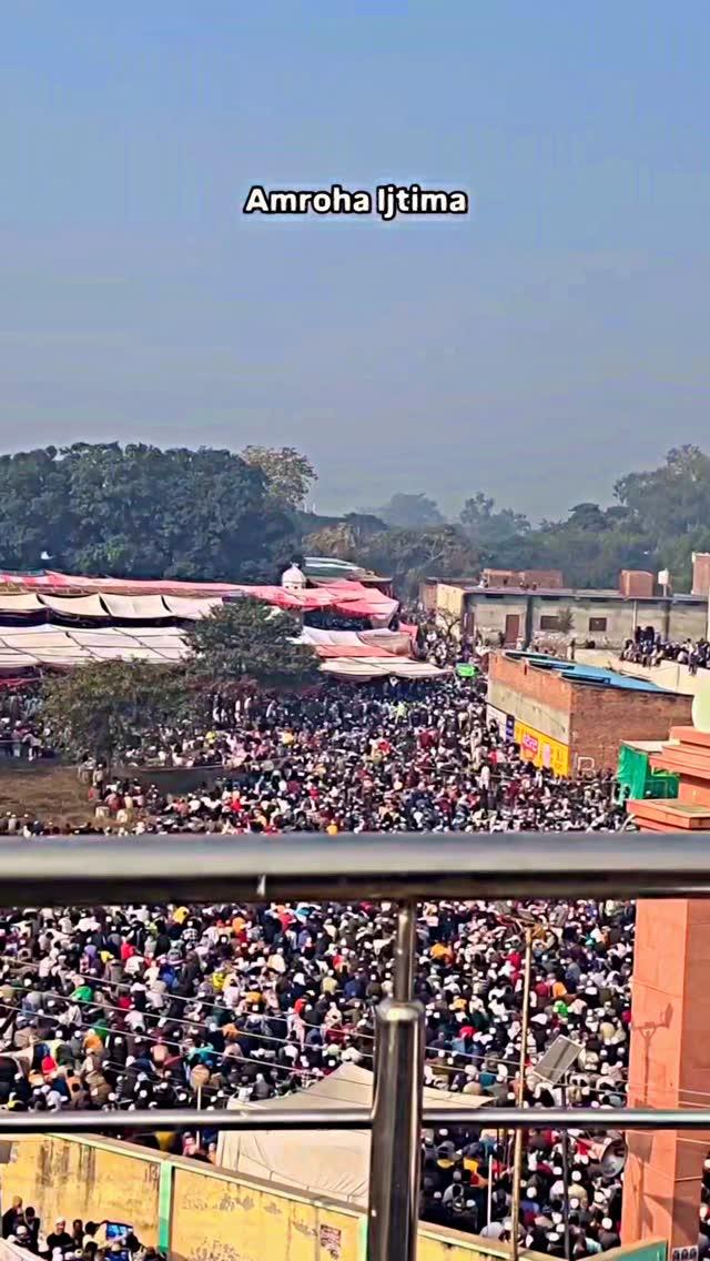 Amroha Ijtima 🕌 hafiz_huzaifa_khan_