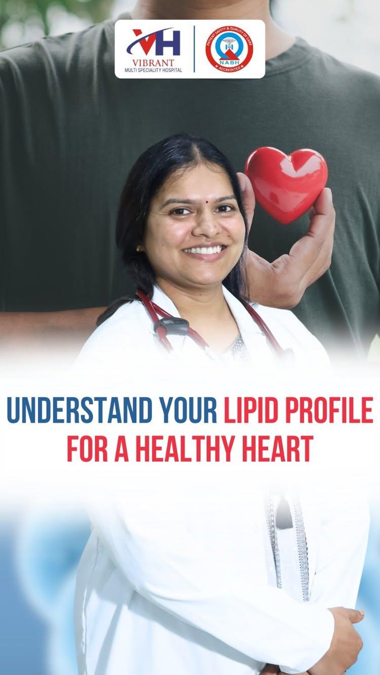 Do you know what your cholesterol numbers are really saying about your heart health? It’s more than just numbers—it’s a roadmap to a healthier, stronger you!

Your lipid profile holds the key to understanding your heart health, but do you know what those numbers mean? 📊

✨ Total Cholesterol: Is it within the ideal range?
✨ LDL (Bad Cholesterol): The lower, the better!
✨ HDL (Good Cholesterol): Your heart’s best friend—aim to keep it high
Triglycerides & VLDL: These can signal lifestyle or dietary concerns
But here’s the catch—even normal values can be misleading if cholesterol ratios are off
That’s why understanding your lipid profile fully is critical!

👉 What’s Next?
1️⃣ Make heart-friendly lifestyle changes: Eat healthy, stay active
2️⃣ Consult your doctor for tailored advice and management
3️⃣ Prioritize your heart today for a healthier tomorrow
Don’t let numbers confuse you—take charge of your health! 💪

Contact Us:
📲 0260-2409090
📲 7779092101
📲 7046753330
📲 7779082101

🏥Follow us vmh_vapi by