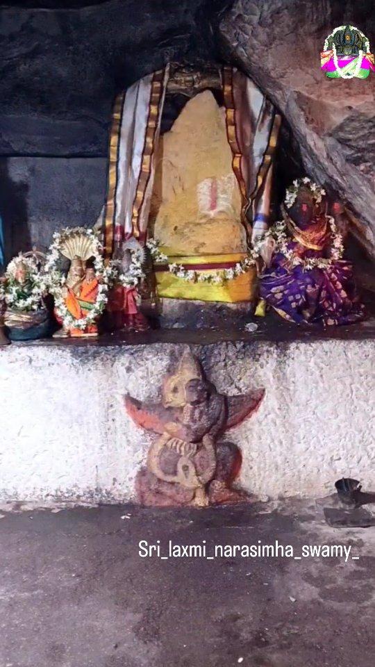 Sri Undrugonda Narasimha swamy Swayambhu, Suryapeta district, Telangana 

History, "Laxmi Narasimha Swami Swayambhu idol is considered to be existing for 6000 years back by the archaeologists
Since then, tribals used to worship the idol, and Rechera Padmanayakulu developed the temple in the 9th and 10th centuries