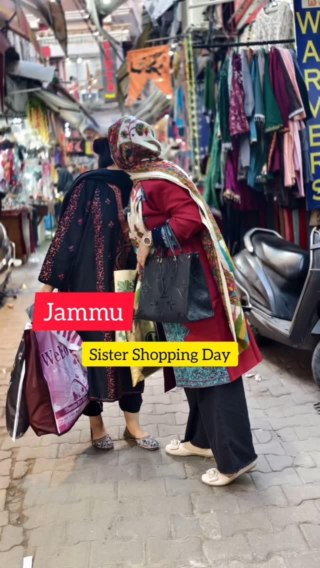 Crazy shopping Day ~ Jammu  Parade Market
Sister Love