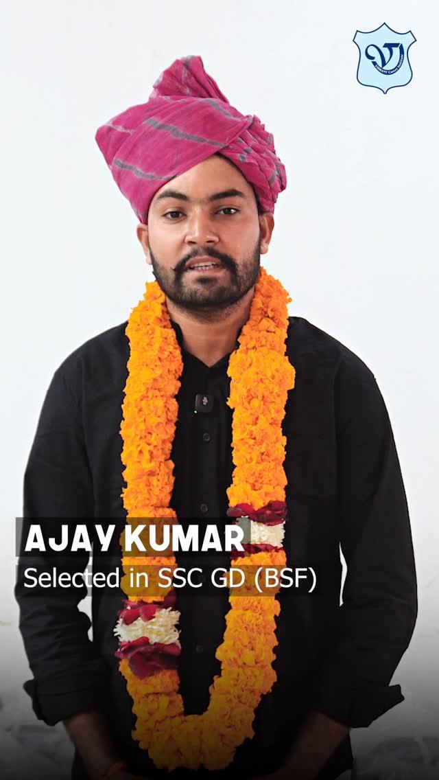 🙋 Student Review
AJAY KUMAR (SSC- GD)

🏢Vibrant Academy is always a pioneer in the field of competitive examination preparations especially for 

✍️SSC - CGL, CPO, CHSL, STENO, MTS, G.D
Delhi Police
✍️LDC
✍️CET
✍️Banking
✍️Rajasthan Police
✍️Railway

--------------------------------------------------
🏢Vibrant SSC Academy
📌Choudhary Complex, Nawalgarh Road, Jat Colony, Sikar (Raj
332001
🌍📲 Phone : 94140 00135, 98750 70135

📢More Update 🌍👇👇
Facebook/vibrantsscacademysikar 
Instagram/vibrantsscacademysikar 
YouTube/vibrantsscacademysikar
--------------------------------------------------