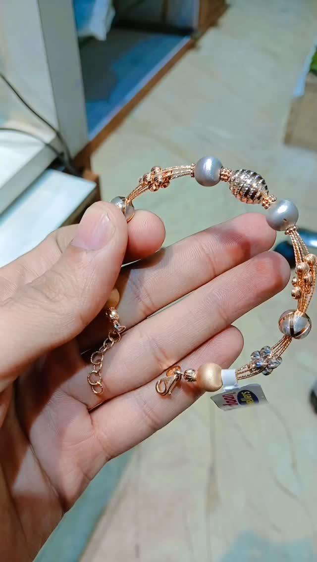 Rose gold Italian bracelet