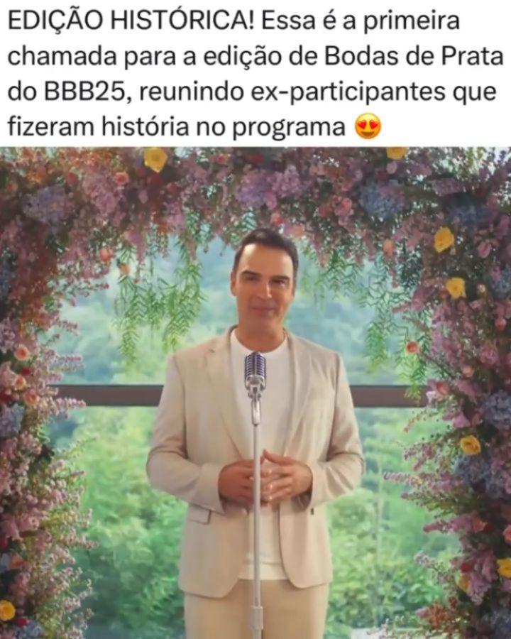 Eita logo após a Globo fazer o seu vídeo da Vinheta de Bodas do BBB Logo em seguida Excluíram o vídeo da publi dos participantes em todas suas redes sociais,E logo depois postaram novamente a Vinheta de Bodas,O Motivo de tudo isso não sabemos, Só sabemos de uma Coisa que está tendo muito Fogo no Parquinho nos Bastidores e no off, Por alguns participantes que não foram convidados para a Vinheta
Vídeo / Imagem / Reprodução via Internet )
Segue ai: amorvsodiooficial biscoiteirosincerao_oficial projetoranchodomaia_oficial juiliiette juliette_freireof juliettenostalgica juliekaique davibrito_atropaof minha_familia_raiz eutoucomlulaoficial