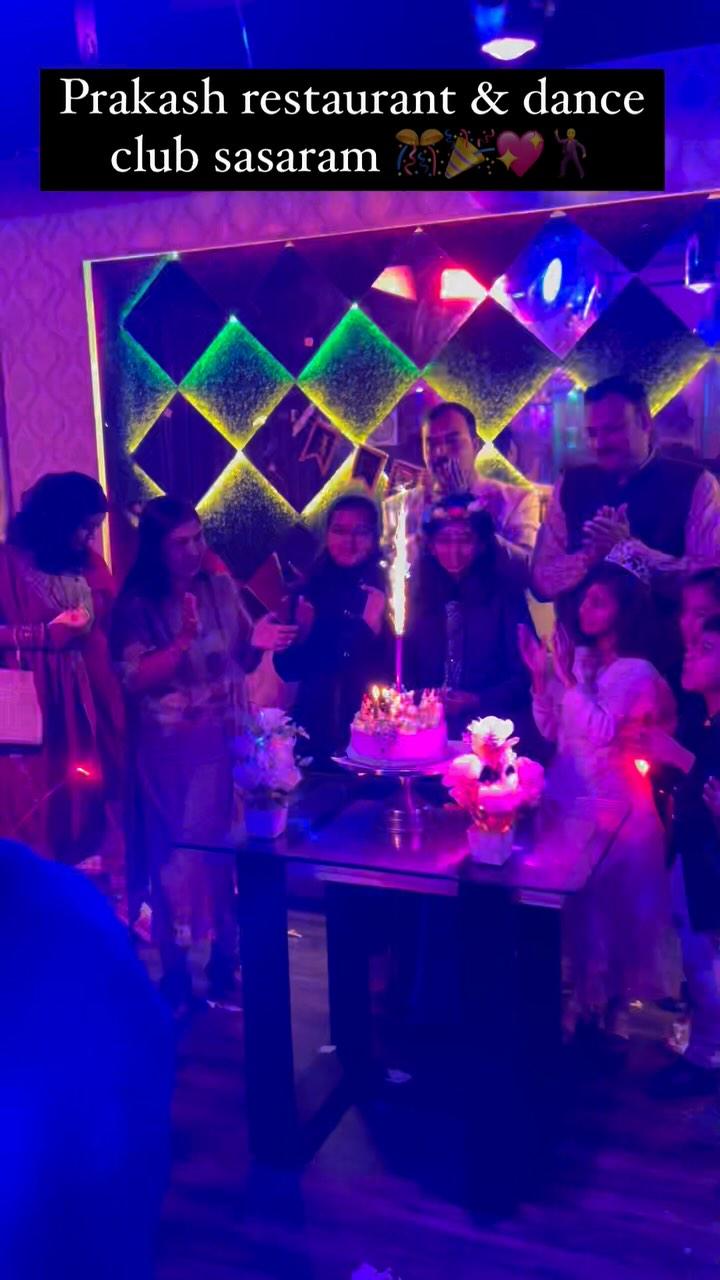 Birthday celebration 🎉 

birthdaycake #party #rohtas #sasaram #viral #trendingreels #reels #birthday #reelsinstagram #club #cake #birthdaygirl #birthdayparty #birthdaygift #celebration #decoration #partynight #partydecorations #publix #danceclub #partyclub #sasaramkigaliyan #rohtasdistrict #bhojpuri_song #bhojpurireels 
prakash_restaurant_dance_club 
dj_dull_zzz