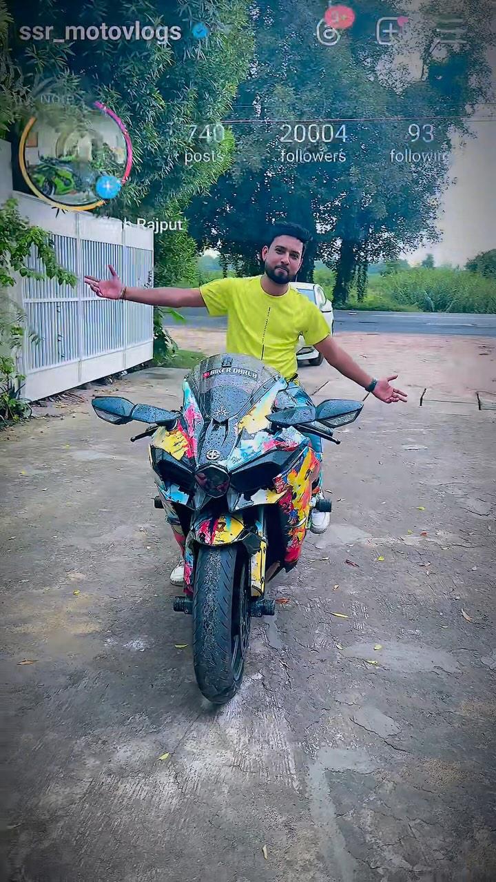 Finally we R Completed a little Milestone of 20k,, Thank u so much for your support and love 💕❤️❤️❤️😍😍😍🥰🥰 
This Reel is Dedicated to all of u 
SSRMOTOVLOGS 20k Family 🥰🫶🏻