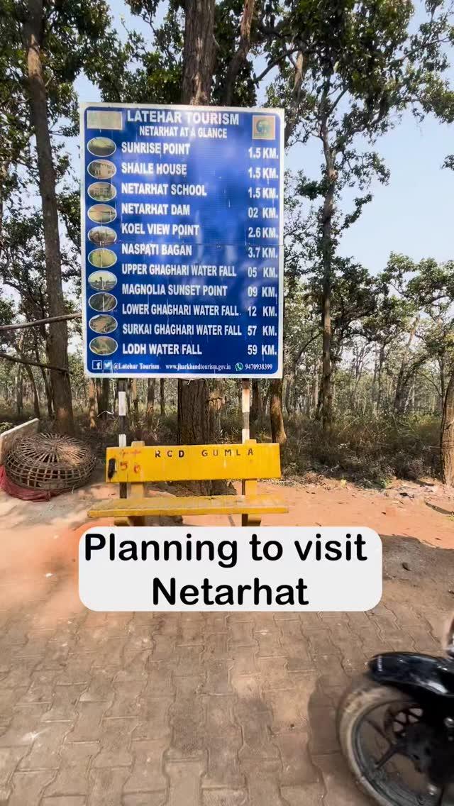 Planning for netarhat? #netarhat #netarhat_diaries #lodhfall #lodhwaterfall #magnoliasunset #newyear #2025

Netarhat in Jharkhand is a hill station with many special features, including:

Natural beauty: Netarhat is known for its natural beauty, including its dense pine forests, open landscapes, and waterfalls
Sunrise and sunset views: Netarhat is famous for its breathtaking views of the sunrise and sunset
Elevation: Netarhat is at an elevation of 1,128 meters
British-era architecture: The area has British-era architecture that adds a nostalgic charm
Cooler climate: Netarhat is cooler than Ranchi all year round
Magnolia Point: A colonial legend says that a British girl named Magnolia died by jumping off a cliff after falling in love with a local shepherd
The cliff is now known as Magnolia Point
A perfect weekend destination
_______________________________________________________

8
Jungle view camp - A adventures stay for ₹1000/2 person, near koel view point
7
Hills Hotel - A budget stay starting from
1000-1800/ Room, near birjiatoli
It offers parking space, geyser, wifi

6
Hotel prakash - A beautiful stay starting from ₹1000-1800/Room, near birjiatoli
It offers A/c, geyser, parking space, wifi, cafeteria
5
Nature heart campsite - A camp experience, starting from ₹1500-2000/Tent, near lake view point
It offers A/c, parking space, geyser, wifi, cafeteria
4
Ravi & shashi - A comfortable stay, starting from ₹1700-2800/Room, near birjiatoli, It offers A/c, parking, geyser, wifi, cafeteria
3
Panna lodge - My personal favorite, Starting from 1500-2500/Room, near sunset point rd behind residential school, It offers Three king size bed with two attached rooms with washroom, geyser, wifi, parking, a budget cafeteria
2
Van vibhaag - A Amazing stay between pine forest, starting from ₹2500/ room, Near koel view point
It offers a luxurious cafeteria, wifi, geyser, parking space
1
Jumar resort - A luxurious stay, starting from ₹3300 + Gst/ room, near lake view