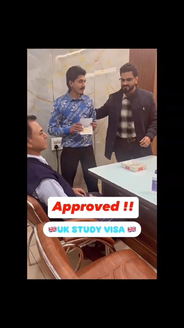 Ending 2024 on a high note!! With another approval!! 🇬🇧 🇬🇧 🇬🇧 🇬🇧 🇬🇧 
Congratulations Mohit for your Uk study Visa 🇬🇧🇬🇧

CIA - Where dreams take flight ✈️ 

✨✨Contact City Immigration Advisors for The Best Coaching, The Best Offers and The Best Consultancy ✨✨

Enrol now! 

You can visit us at 99, 1st Floor, Mela Singh Chowk, Near Axis Bank, Yamunanagar or call us at 📞 8130012507 

IELTS | PTE | SPOKEN ENGLISH | VISA 

#ielts #ieltspreparation #ieltsexam #pte to