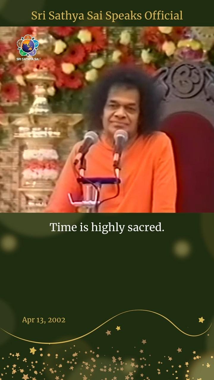 The Eternal Message on Time | Bhagawan Sri Sathya Sai Baba | Year-End Reflections