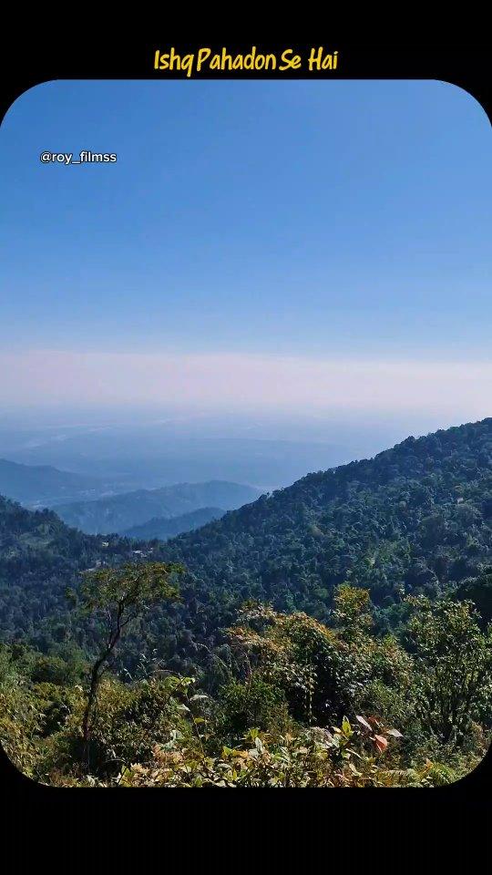 Ishq Pahadon Se Hai ❤️ 

Please share and follow roy_filmss for additional videos
Northern Bengal is an idyllic destination for travelers seeking serenity and adventure
Northern Bengal presents breathtaking vistas and scenic landscapes, The beautiful mountains embrace you
This location offers stunning scenic and natural beauty
northbengal #explore #mountains #travel #darjeeling #tourism #nature #tourist #greenery #vibe #peace 

[ North Bengal Darjeeling Hidengem Traveltips Destination Travelguide Mountains Kalimpong Wonderlust Tourism ]