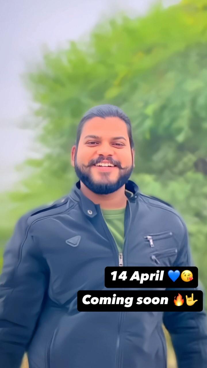 14 April coming soon 💙🔥🤟