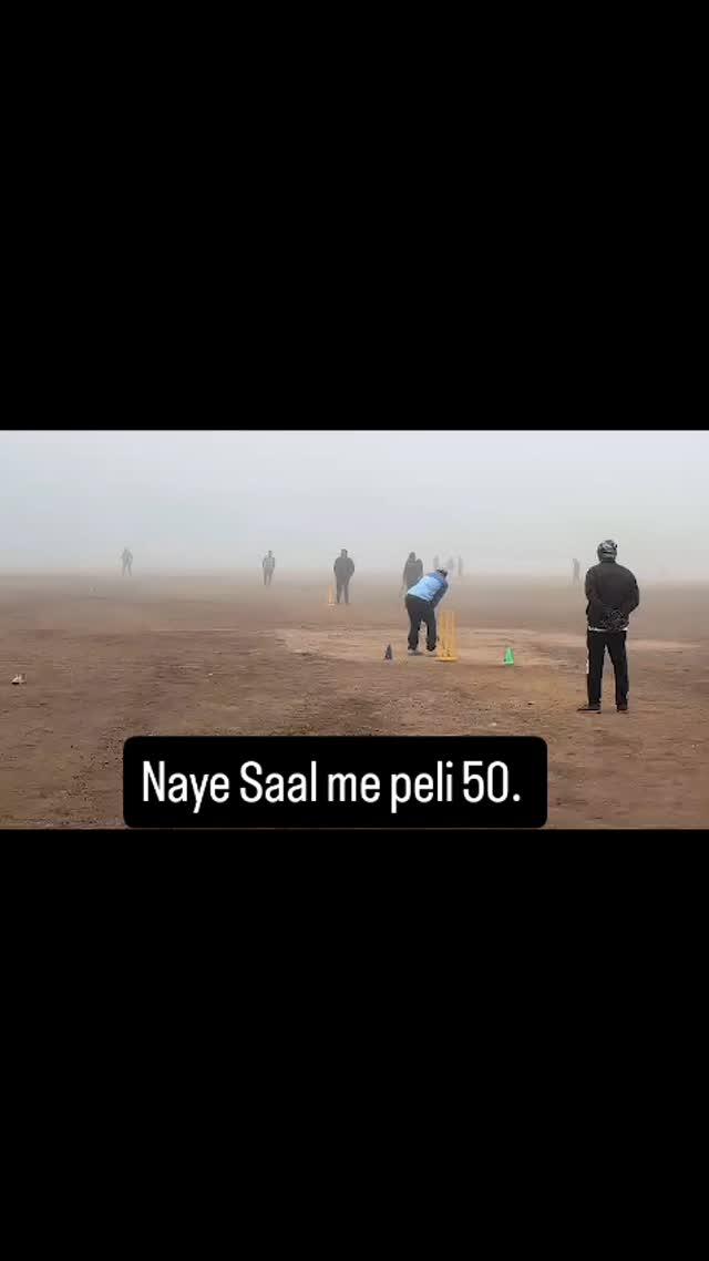 🏏 cricket Lover 🏏
Naye saal me peli 50