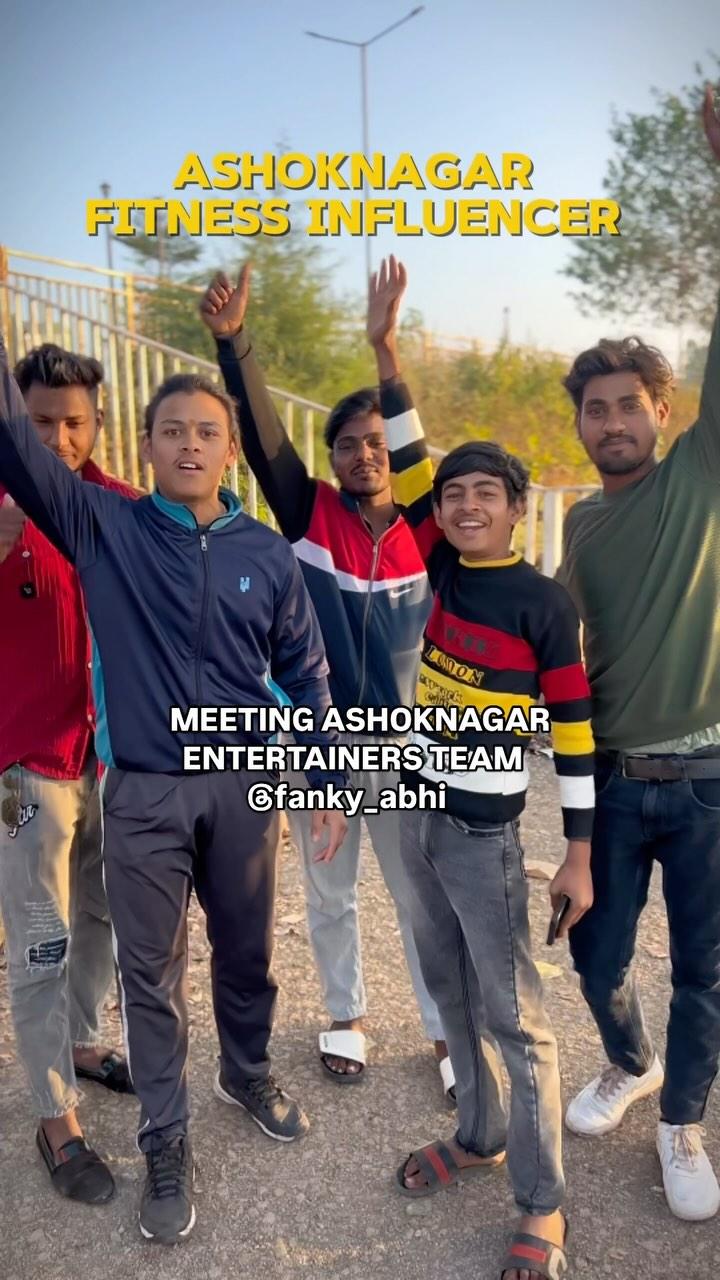 Meet Ashoknagar entertainers team fanky_abhi 👍🙏 
Support our Ashoknagar community to get viral on Instagram so we can viral our citizens an we are always working hard an harder for ASHOKNAGAR i know that each and every everyone give support 🙏🚩
_fitdeepakhadabuild_102