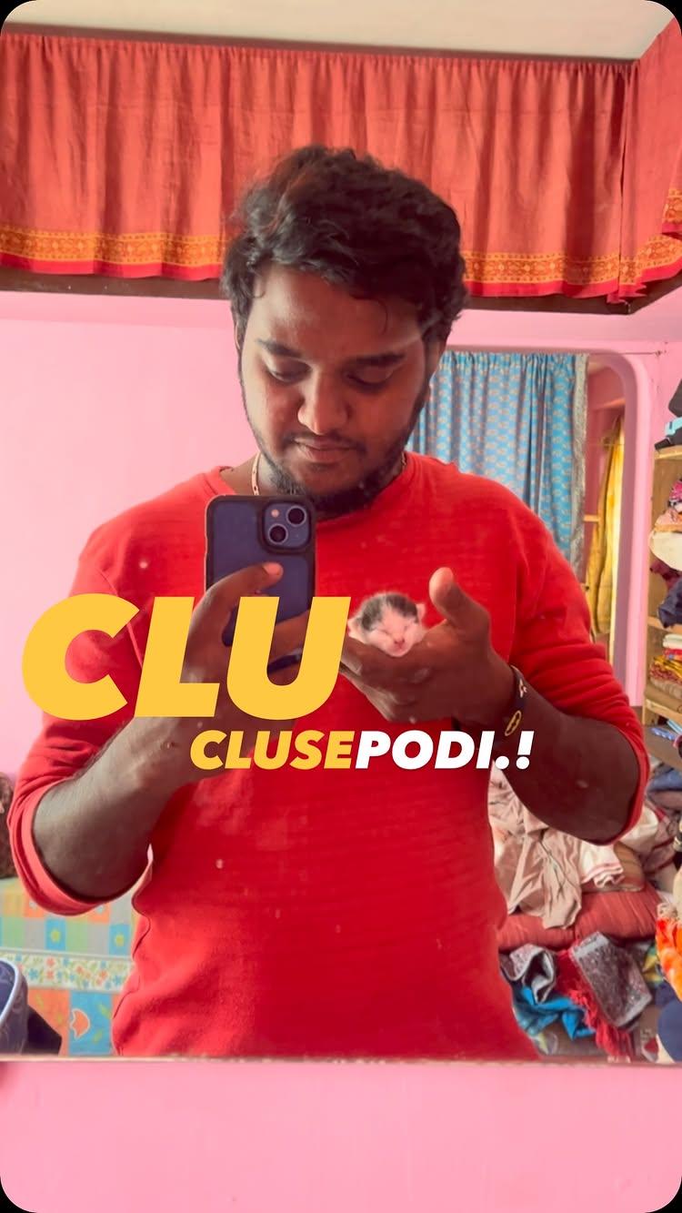 My clu cluse podi 😻