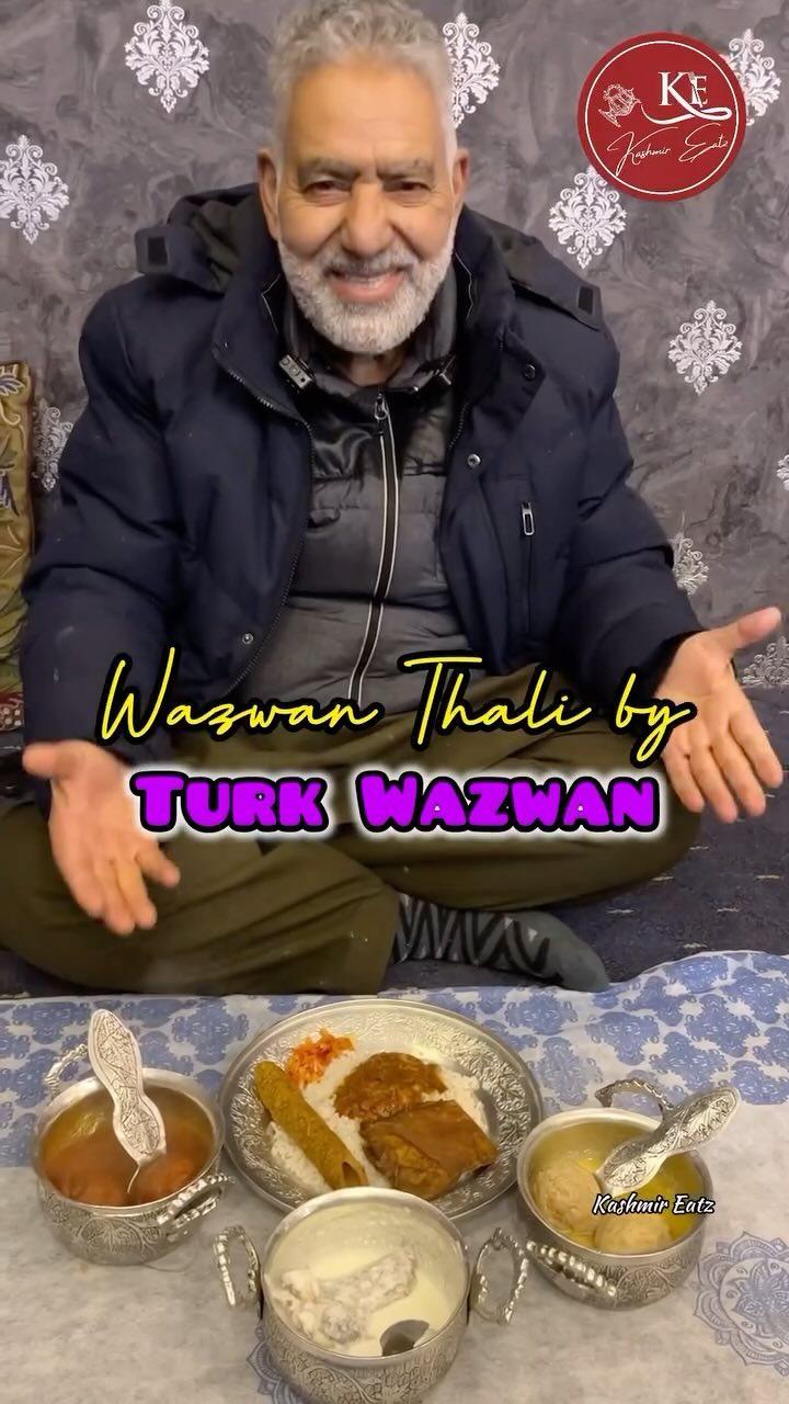 Special Wazwan Thali by Turk Wazwan 
7 days a week

📍Solina ,Opposite Shalimar Bakers!! 

Disclaimer: The content provided in this video is for informational purposes only
While we strive to ensure accuracy, we do not take responsibility for any dietary reactions, food allergies, health issues or other ingredients which have been used in the recipe .Opinion in my video are personal.Taste & experience are subjective and may vary from person to person
____________________________________

🔸📽️ kashmir_eats

🔸Follow ➡️➡️ kashmir_eats