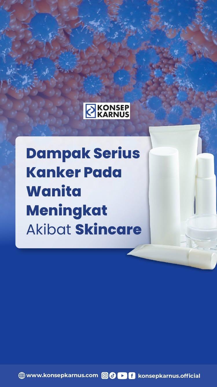 Salah satu tren kosmetik saat ini yaitu kosmetik krim pemutih, harganya relatif murah dan hasilnya cepat menjadi alasan utama tingginya minat masyarakat (sumber : Jurnal Kartika Kimia, Analisis Kadar Hidrokuinon Pada Krim Pemutih, November 2021)
Salah satu bahan pencerah yang sering digunakan pada krim adalah hidrokuinon
Mekanisme kerja hidrokuinon dalam mengurangi jumlah melanin secara langsung dengan cara menghambat aktivitas enzim tirosinase dalam melanosit (sumber : Jurnal Kartika Kimia, Analisis Kadar Hidrokuinon Pada Krim Pemutih, November 2021)
Krim pemutih hanya menghalangi sinar matahari dan mencegah sekresi melanin
Krim pemutih mengandung zat pemutih berbahaya seperti hidrokuinon, merkuri, timbal, nikel, kromium, dan steroid (sumber : timesofindia-indiatimes, know the complete truth about your fairness cream)
Efek samping krim pemutih (sumber : timesofindia-indiatimes, know the complete truth about your fairness cream) :
1
Penipisan kulit
2
Hipersensitivitas terhadap sinar matahari
3
Alergi kullit
4
Kanker kulit

Konsep Karnus berpendapat dengan menggunakan krim pemutih itu akan menutup reseptor UV, akhirnya menghambat melanosit memproduksi pigmen (bertugas mengatur warna pada kulit), jika melanosit rusak akibatnya juga bisa terjadi kelainan pigmentasi
Dapatkan edukasi dan penanganan kanker dalam Kuliah Konsep Karnus Angkatan 17
INFORMASI LEBIH LANJUT
HUBUNGI ADMIN
0823 5218 0022

KONSEP KARNUS
CARA CERDAS UNTUK SEHAT✨

Follow IG dan Tiktok konsepkarnus.official
Dan ikuti terus update kami diwww.konsepkarnus.com