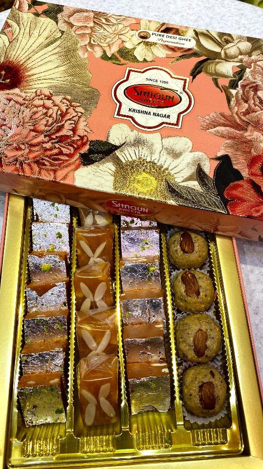 🎉 Exciting news for all event planners and corporate gifting enthusiasts! 🎁 Our customized sweet boxes are now available at shahunsweets in Krishna Nagar, East Delhi
Perfect for festival events, corporate events, and any special occasion
Our team will work closely with you to create a personalized and memorable sweet box that will leave a lasting impression on your guests
Hurry and place your order now!