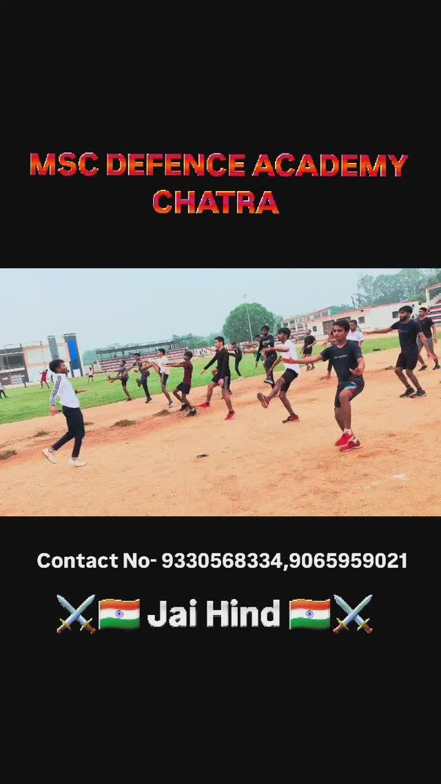 Indian Army Running 

MSC Academy Chatra //