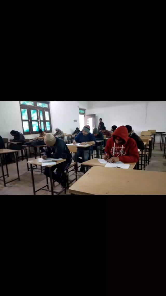 Exam time