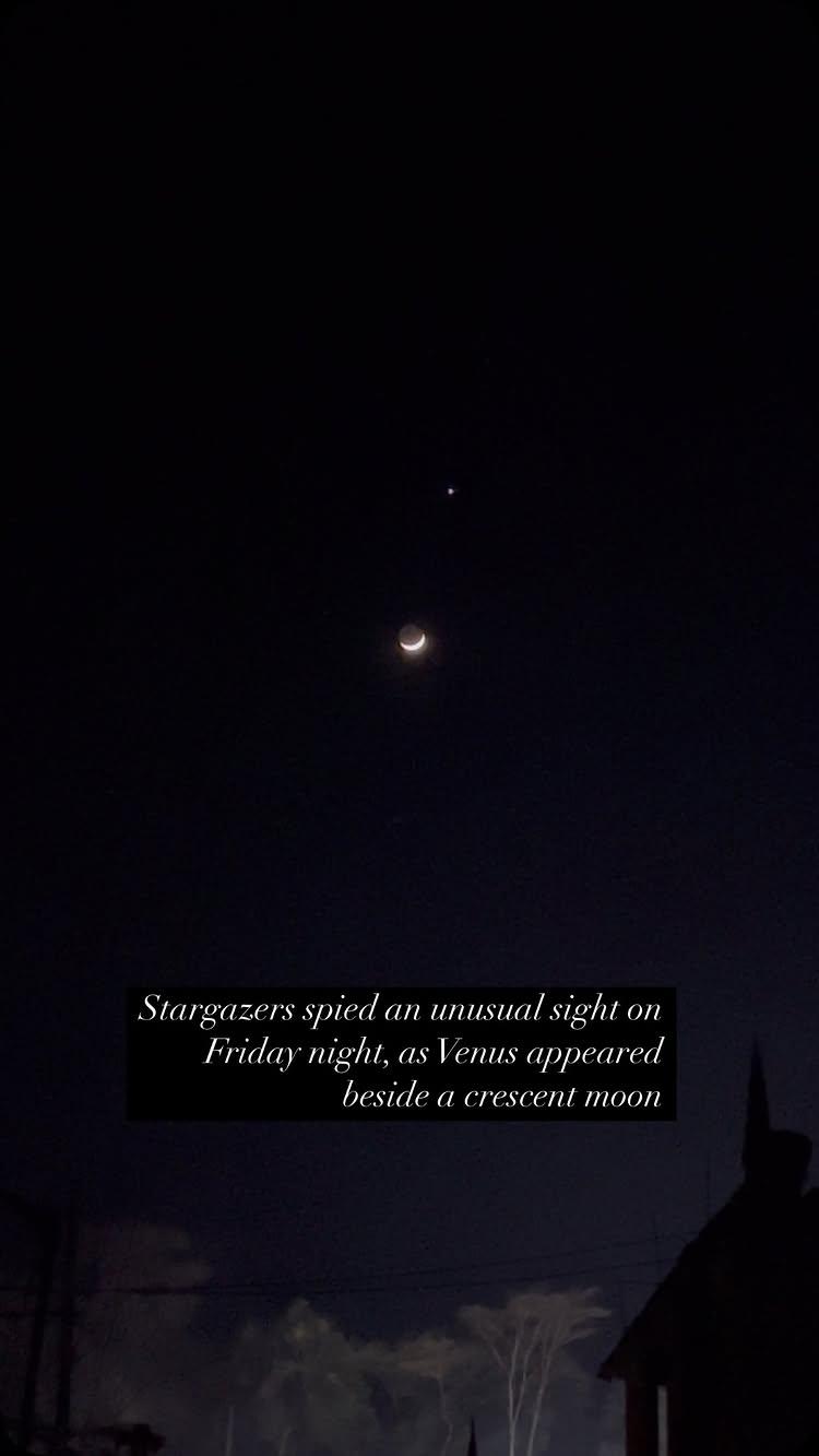 Did you see Venus and 🌙moon together? 🌍Venue: Soreng Darabazaar’ west sikkim
Time: 6:14 pm