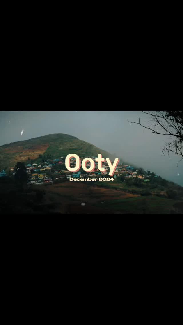 Ooty december 🌻