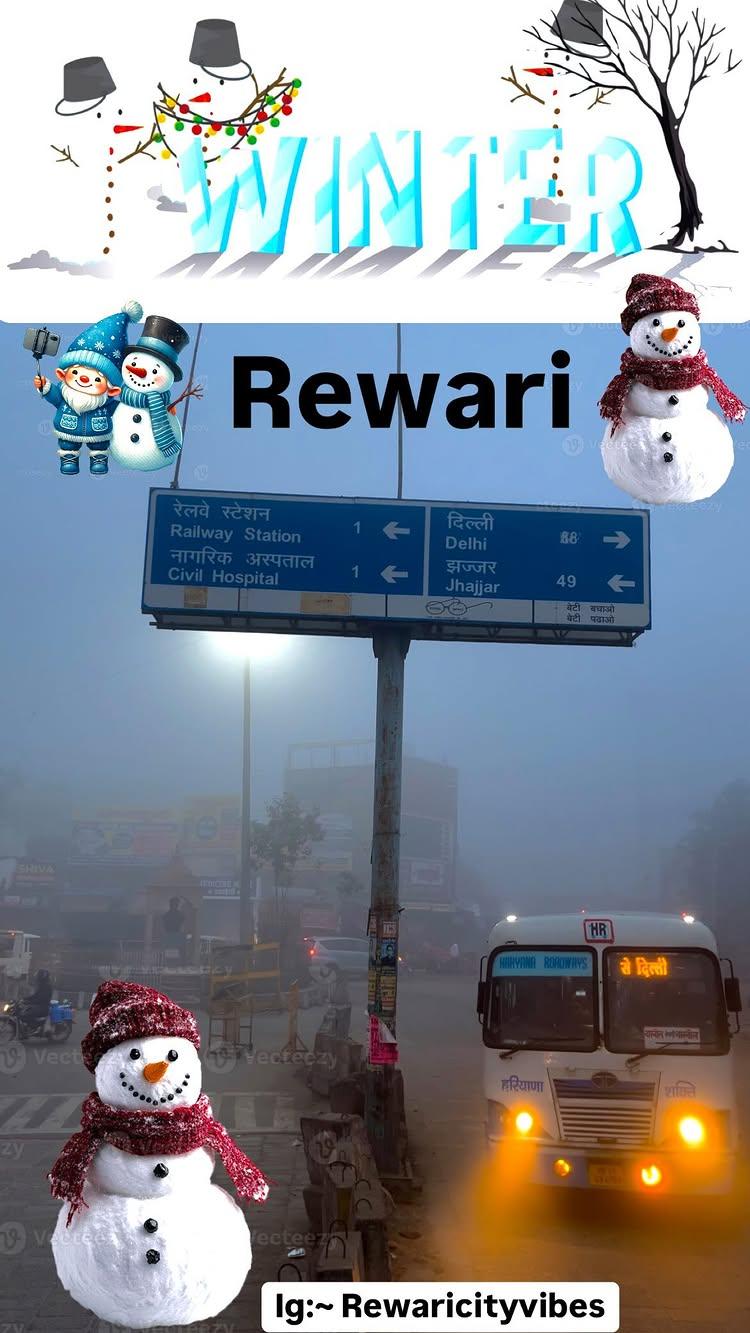 rewaricityvibes Rewari winters ❄️🥶

skfilmsofficial instagram creators igu_news igu_sports_club igumeerpur team.klp klpcollege ahir_college_rwr paponmusic vishalmishraofficial irshadkamilofficial whatshappening365 haryanaroadwaysofficial 

rewari #rewari❤️ #gurugram #winters #winter #fog #rewariharyana #rewari_ke_nawab💘💞 #rewaricity #rewaricityvibes #gurgaon #delhincr #hr36 #reelsinstagram #reelitfeelit #viralvideos #aesthetic #explore #morning #shotoniphone #explorepage #foggy #january #2025 #trandingreels♥️ #winterseason #cold #smog #ncr #view 

Winter, smog , cold , foggy , Bmg mall , Rewari , Gurgoan, dekhincr, ncr , view , bus stand , Haryana roadways