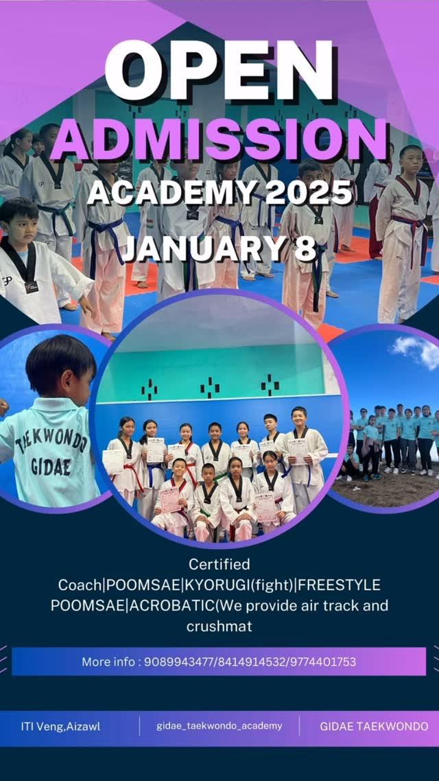 Admission open for the year of 2025

Let your children spend their time with more exercise to stay healthy