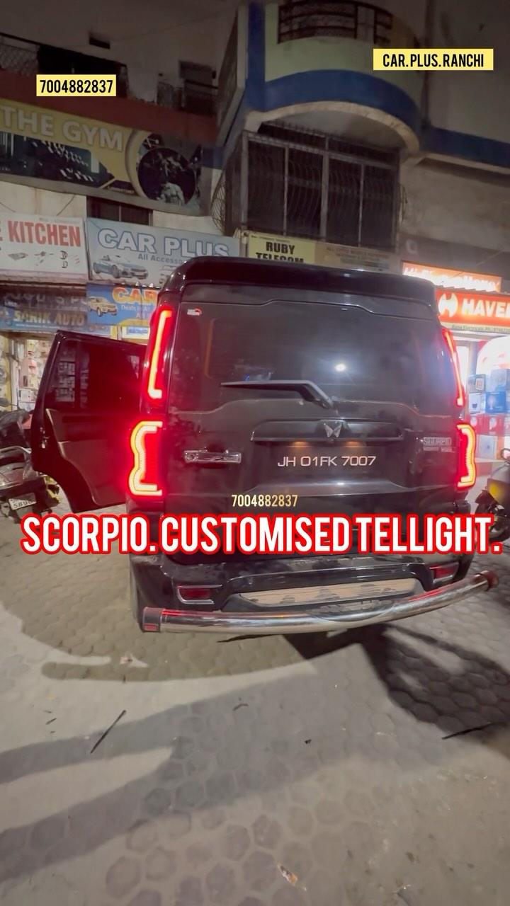 Scorpio new modal customised Tellight installation in Ranchi #scorpio #scorpiotellight #scorpiolover #scorpiomodified #ranchi #jharkhand #scorpiocustomisedtellight #caraccessories #carmodified #carmodification #patratuvalley #namkum #ormanjhi #ramghar #hazaribag #kodarma #gumla #khuti #khalari #lohardaga #simdega #bihar #gaya #nawada #patna #sagunamore #everyone #trending #trendingreels carplusranchi