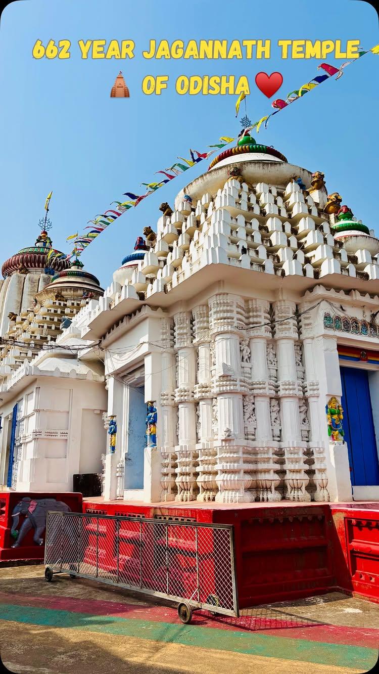 Jay Jagannath 🙏

Ranpur Jagannath Temple: A Timeless Marvel of Devotion”

Nestled in the serene town of Ranpur, Nayagarh, the Ranpur Jagannath Temple stands as a testament to Odisha’s rich spiritual heritage
Built 662 years ago, this is the second oldest Jagannath temple in Odisha, after the iconic Puri Jagannath Temple
The temple carries centuries of divine legacy, making it a significant pilgrimage site for devotees
Distance:

From Bhubaneswar: Approximately 85 km (2 hours by road)
From Nayagarh: Around 40 km (1 hour by road)
Discover the essence of faith, culture, and history that binds Odisha to the Lord of the Universe
Ranpur awaits your visit!

#reels #reelsinstagram #reelkarofeelkaro #trendingreels #viral #viralreels #instagram #instagood #instadaily #instatravel #travelgram #jayjagannath #jagannath #jagannathtemple #purijagannadh #purijagannathtemple #ranpurjagannathtemple #ranpur #nayagarh #nayagarhtoka #nayagarhheritage #odishatourism #odishagram #odisha #odishaclicks #jagannathstatus #jagannathdevotion #jagannathculture #explore #explorepage 

Have you ever Visited this beautiful Temple ?