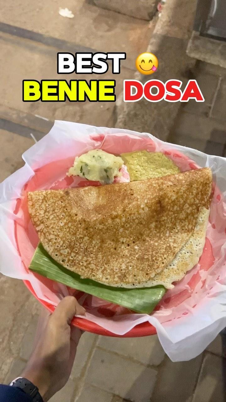 One of the best benne dosa 😋 

📍 opposite Apsara theatre,Hubballi

Timing After 5PM in evening