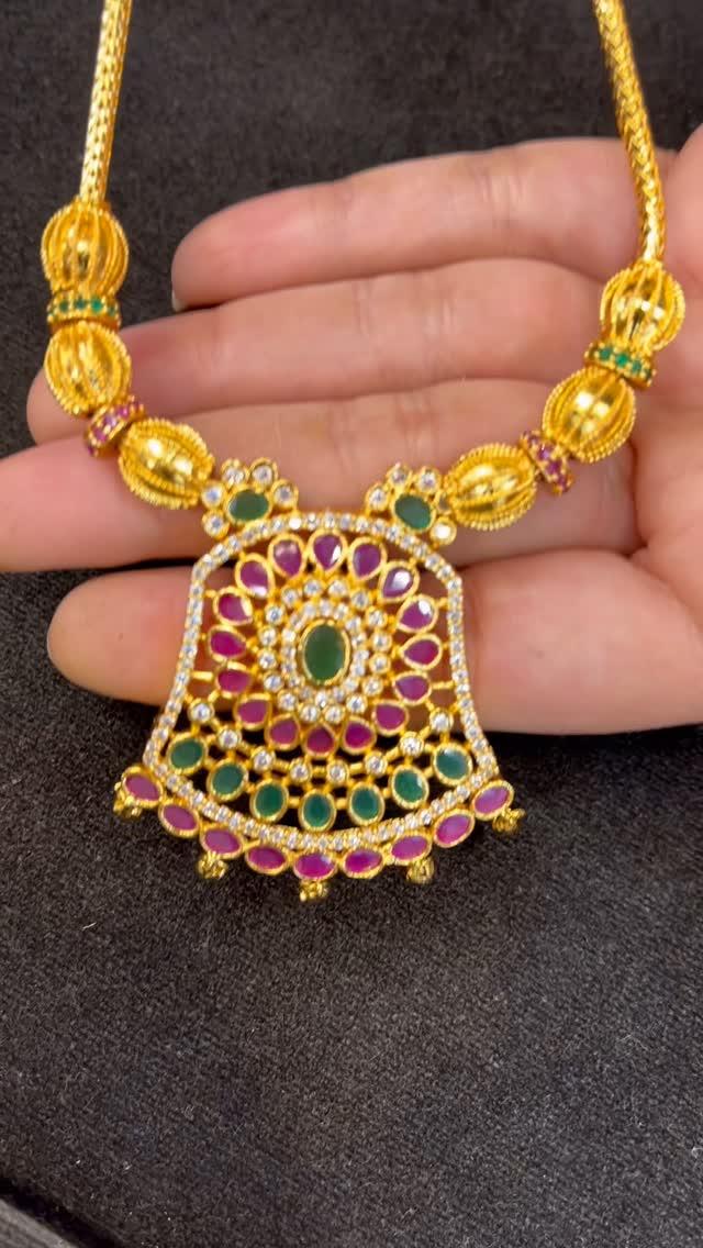 Short gold covering necklace#Rohini fancy store#Udyog petrol bunk opposite