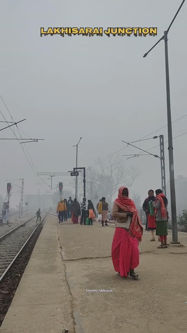 Lakhisarai junction 📍 amazing view 🥰