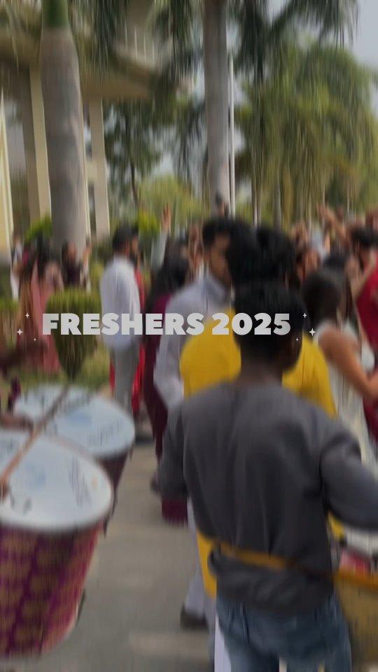 Freshers 2025❤️‍🔥❤️‍🔥